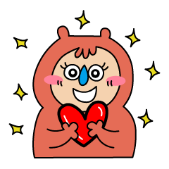 [LINEスタンプ] 着ぐるみちゃんハングル(韓国語＋日本語)