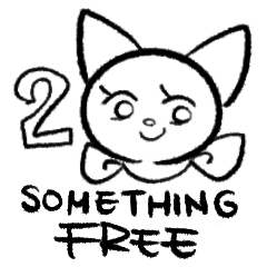 [LINEスタンプ] SOMETHING FREE2