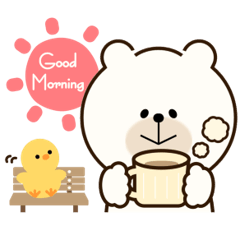 [LINEスタンプ] くまのすけ＊マグカップ編