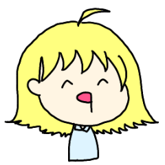 [LINEスタンプ] 凡庸スタンプバイ女の子