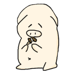 [LINEスタンプ] ブタさんとメーメーさん