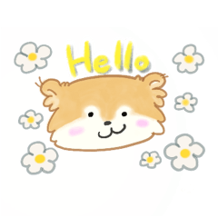 [LINEスタンプ] もふもふMIXらんちゃん