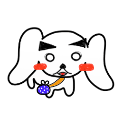 [LINEスタンプ] どーも犬