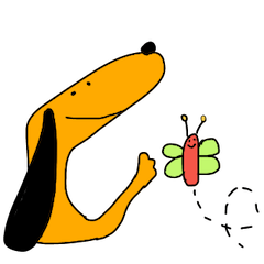 [LINEスタンプ] Yellow Dog JOHN