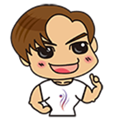 [LINEスタンプ] プライベートジムシルエット 伊村vol.1