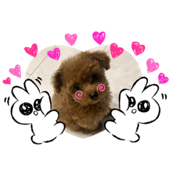 [LINEスタンプ] るなプーのスタンプ