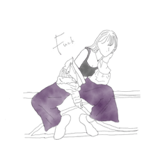 [LINEスタンプ] ヤンキーな女の子