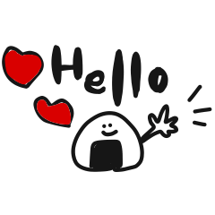 [LINEスタンプ] 井上だいたいおにぎり