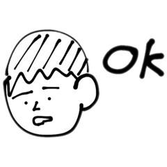 [LINEスタンプ] I ate the salt charge in one dayの画像（メイン）