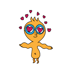 [LINEスタンプ] ひよこのスモックン