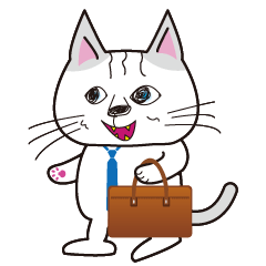 [LINEスタンプ] り～ちゃんの猫スタンプ ビジネス編