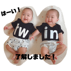 [LINEスタンプ] りっか♡めいか