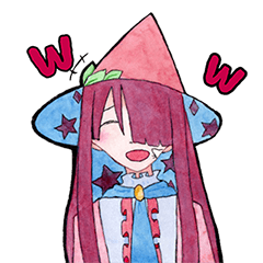 [LINEスタンプ] 双子魔女