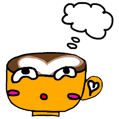 [LINEスタンプ] カフェッチ。