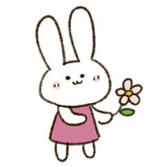 [LINEスタンプ] うさぎ〜日常編〜