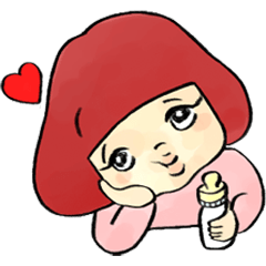 [LINEスタンプ] ミス・リルの毎日 ₍恋人に送る用)