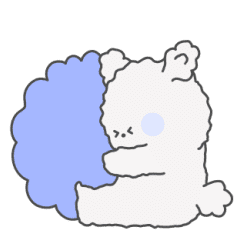 [LINEスタンプ] ふわふわビション