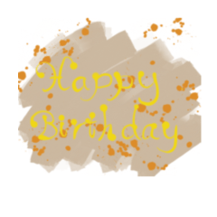 [LINEスタンプ] アートっぽい季節のご挨拶に