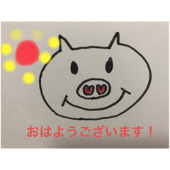 [LINEスタンプ] ぶたさんの一言part2