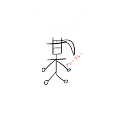 [LINEスタンプ] 某人間(超ゆるスタンプ)