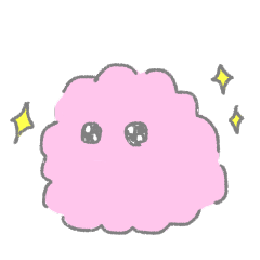 [LINEスタンプ] ふわっと毛玉たち