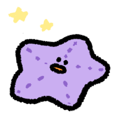 [LINEスタンプ] 星になりたいヒトデ