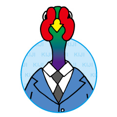 [LINEスタンプ] キジのサラリーマン