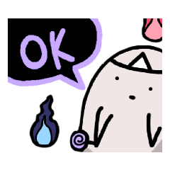 [LINEスタンプ] 無言おばけのLINEスタンプ
