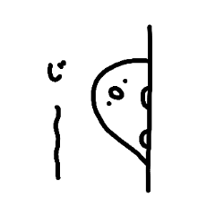 [LINEスタンプ] おばけのいんこ