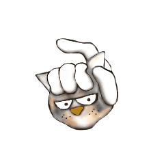 [LINEスタンプ] 軍手猫。