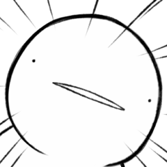 [LINEスタンプ] 白い小人～もくして編～