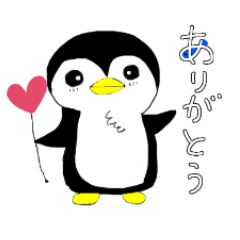 [LINEスタンプ] 可愛いペンギンの挨拶