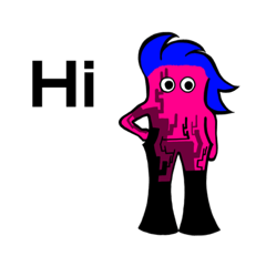 [LINEスタンプ] カラフルでハッピーな日常スタンプ