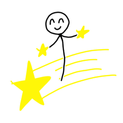 [LINEスタンプ] 超可愛い棒人間スタンプ！第2弾！