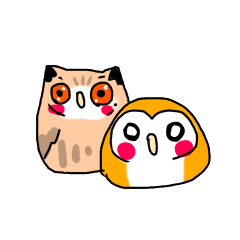 [LINEスタンプ] 大阪弁話すフクロウスタンプ