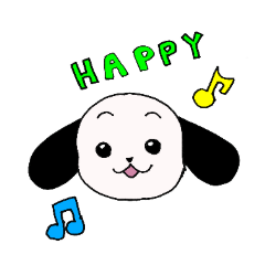 [LINEスタンプ] ふわふわなワンちゃん