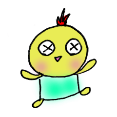 [LINEスタンプ] きっと…トリ？【よく使う言葉】