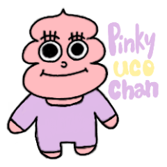 [LINEスタンプ] Pinky uco chan