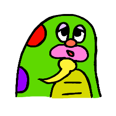 [LINEスタンプ] ムシみたいなヤツ