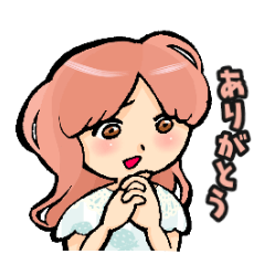[LINEスタンプ] 女の子たちの一言スタンプ