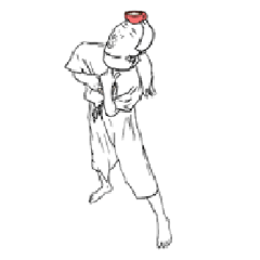 [LINEスタンプ] ラテアートと女性