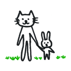 [LINEスタンプ] 朝夏のMANAネコスタンプ