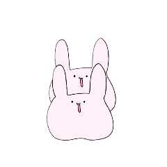 [LINEスタンプ] うさぎのうさぎしゃん