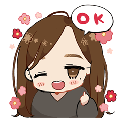 [LINEスタンプ] 春菜ちゃんのかわいいスタンプ