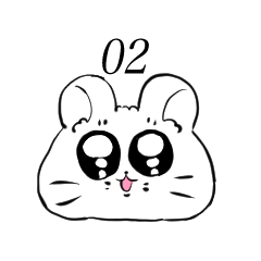 [LINEスタンプ] はむすたんぷ《通》