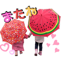 [LINEスタンプ] 我が家の怪獣たち♡