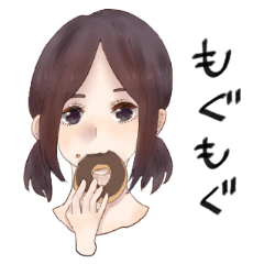 [LINEスタンプ] おんなのこズ