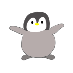 [LINEスタンプ] ペンギンちゃんの幸せスタンプ