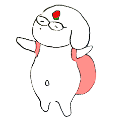 [LINEスタンプ] ニコ天 | いちご