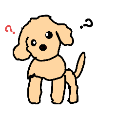 [LINEスタンプ] トイプードル手書きスタンプ☆！